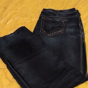 Silver Jeans Women's Boot Cut Jeans - Dark Wash